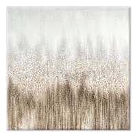 Champagne Beats Textured Canvas Wall Art, 40"