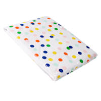 Polka Dot Flannel Lined Tablecloth