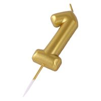 Number 1 Birthday Candle