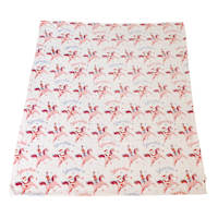 Santa Unicorns Printed Plush Throw Blanket, 50x60