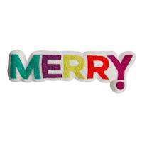 Oh Joy! Merry Shaped Throw Pillow, 27x8.5