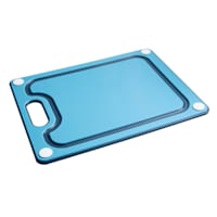 REAL SIMPLE Green Pan Blue Cutting Board, 12x9.25