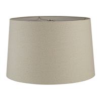 Oatmeal Slub Oversized Tapered Drum, 19"