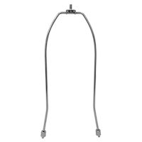 Silver Metal Harp, 12"