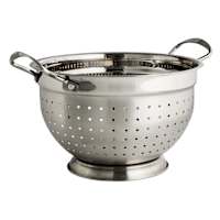 REAL SIMPLE Stainless Steel Colander, 5qt