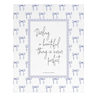 Blue Bow Perfect Box, 8x10