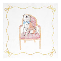 Cute Shiba on Chair Box Art, 8x8