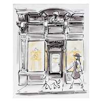 Shopping Front Window Box Art, 8x1.5x10