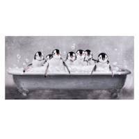 Penguin Group Bath Box Art, 12x6