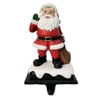 Santa with Bag Stocking Holder, 6.1"