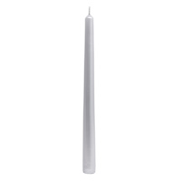 4-Pack Silver Taper Candles