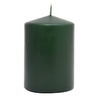 Green Overdip Pillar Candle, 3x4