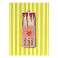 Flame Stripe Matchbox Canvas, 11x14