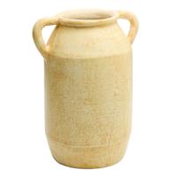 Neutral Bender Terracotta Vase, 7x11.8