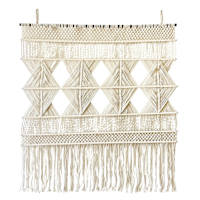 Macrame Hanging Wall Decor, 48x58