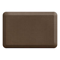 Brown Designer Flatweave Comfort Mat, 20x30