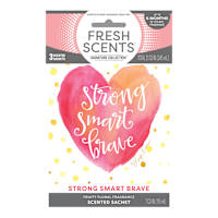 3-Pack Strong Smart Brave Scented Sachets