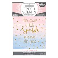 3-Pack A Little Sparkle Scented Sachets