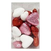 36-Count Glitter Heart Bowl Filler