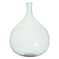 Blue & Green Glass Vase, 21"