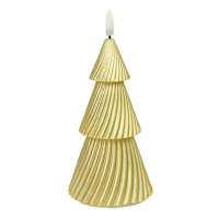 Twill Christmas Tree LED Candle with Timer, 3x7