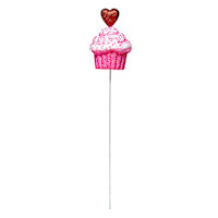 Pink Cupcake Pick, 20"