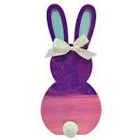 Pink Rabbit Tabletop Decor, 12"