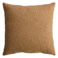 Tannin Crosshatch Textured Throw Pillow, 20"