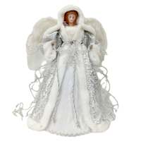 Silver Lace Angel, 16"