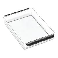 Black Shallow Bin, Large