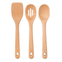 OXO Softworks 3-Piece Wooden Utensil Set