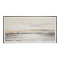 Framed 3D Natural Scene Canvas Wall Art, 48x24