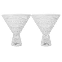 Halo Set of 4 Martini Glasses, 11.8oz