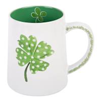 Four Leaf Clover Mug, 17oz