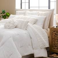 Found & Fable White Bedding Set