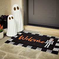 Happy Haunting Welcome Mat Set