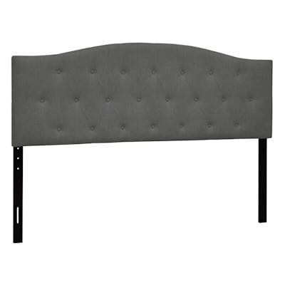 Honeybloom Kane Grey Tufted Headboard, King