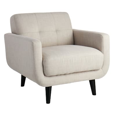Crosby St. Tribeca Accent Chair, Ivory
