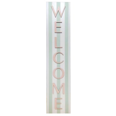 Providence Welcome Outdoor Porch Leaner Sign