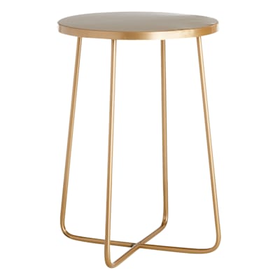 Levi Accent Table, Gold
