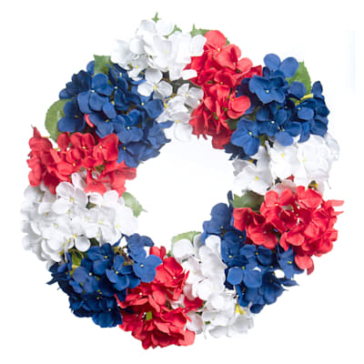 Providence Patriotic Hydrangea Wreath, 20