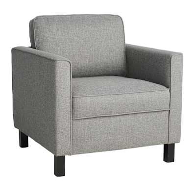 Drew Accent Chair, Charcoal
