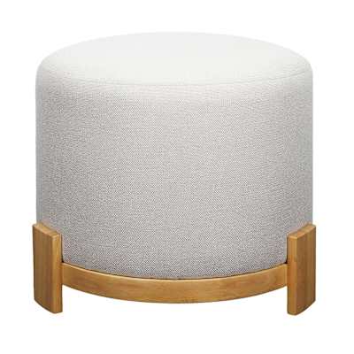 Huck Ottoman, Taupe