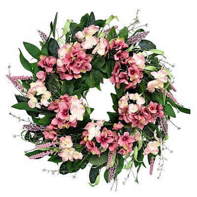 Hydrangea Wreath, 24