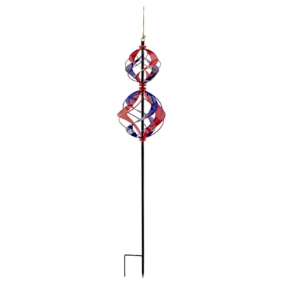 Patriotic Star Wind Chime, 35.5"