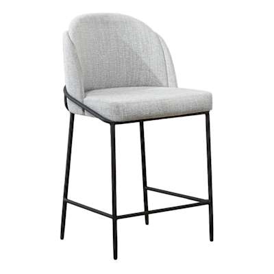 Solana Counter Stool, Charcoal