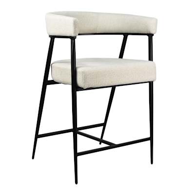 Solana Counter Stool, Charcoal