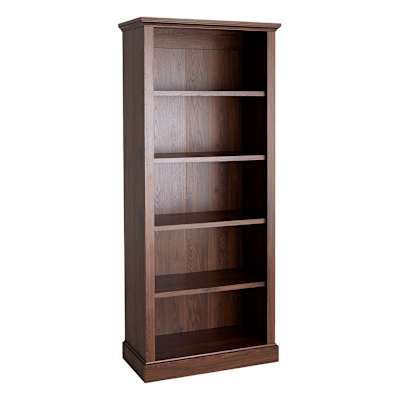 Parkview 5-Tier Metal & Wood Veneer Bookshelf