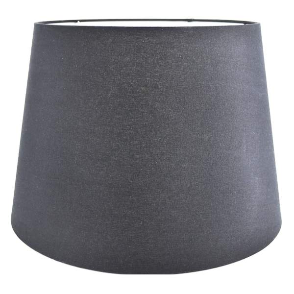 Black Large Table Lamp Shade, 17x17x12