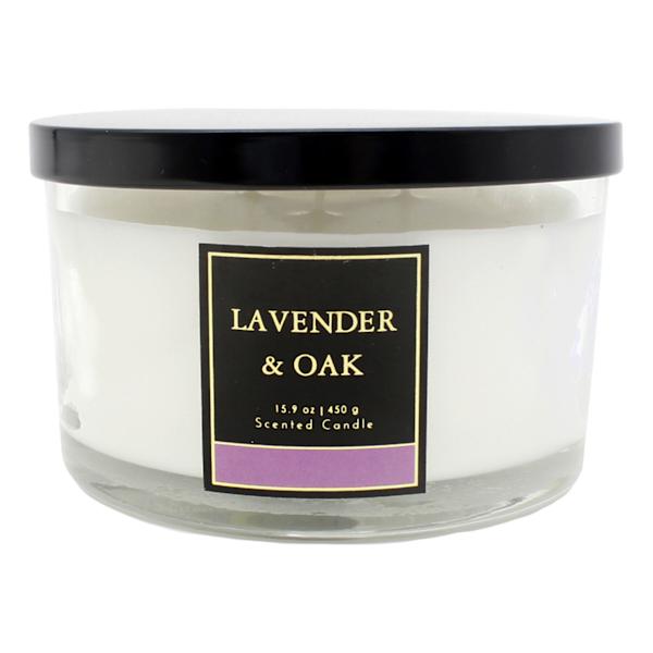 Lavender & Oak Scented Jar Candle, 15.9oz